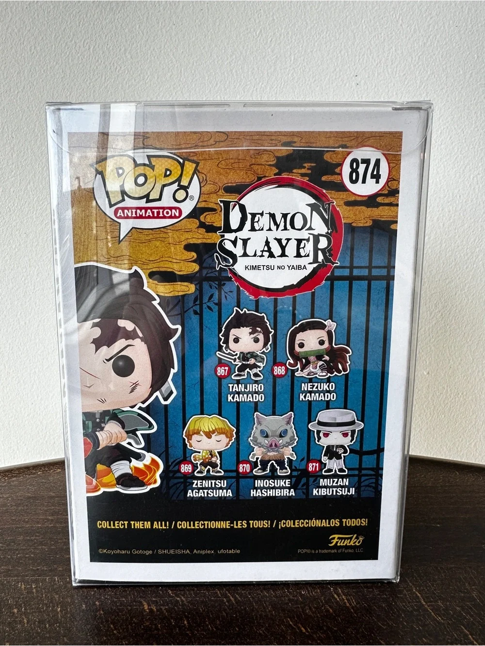Funko Pop! Tanjiro Kamado (Hinokami Kagura) Vinyl Figure #874